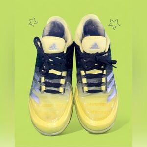 Women’s Size 9 Adidas Yellow Black CrazyflightX Volleyball Shoes BA9267